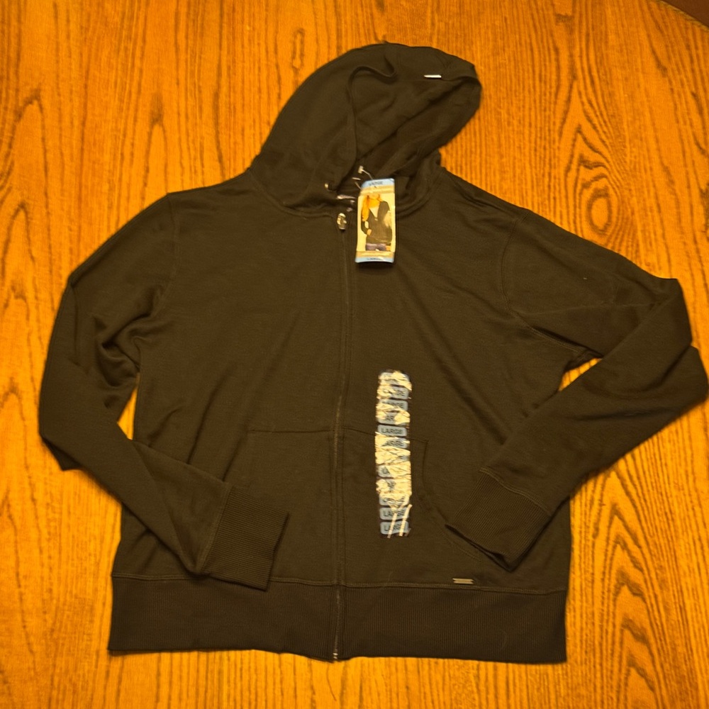 Eddie Bauer Black Hoodie Sweatshirt